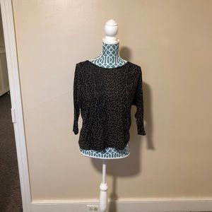 Cheetah Print Forever 21 Shirt Sz Md